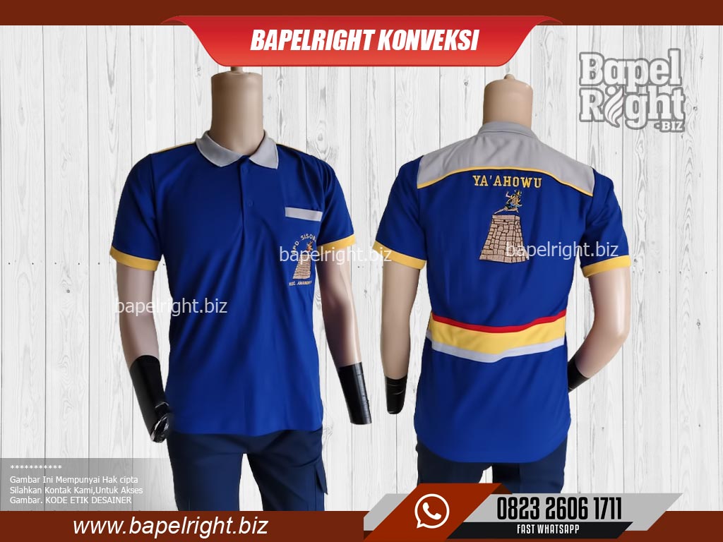Contoh Kaos Kerah